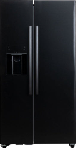 Frilec BONNSBS-666-HCF-040EDI - Amerikaanse Koelkast - Met IJsmaker - No Frost - 513 Liter - Zwart