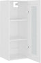 vidaXL - Wandkast - 34,5x34x90 - cm - wit