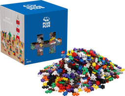 Plus-Plus Basic 1200 delige bouwset - Constructiespeelgoed - Creatief bouwen - Basiskleuren (1200 stuks)