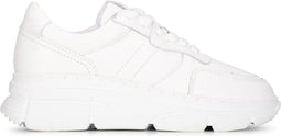 PS Poelman JARA - Dames sneakers - Chunky zool 4 cm - Wit