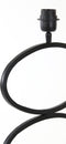 Light & Living Tafellamp Stelius - 42cm - Mat Zwart - excl. kap