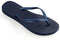 Havaianas Slim - Teenslippers - Elegant dunne banden - Navy