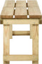 vidaXL - Tuinbank - 180 - cm - geïmpregneerd - grenenhout