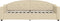 vidaXL - Slaapbank - 80x200 - cm - stof - crèmekleurig
