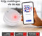 Slimme Rookmelder - Melding via app - Smart Home Beveiliging - 95Db sirene - Smart Home - Voldoet aan EU EN14604 vereisten - smart rookmelder - wifi rookmelder - Rookmelder