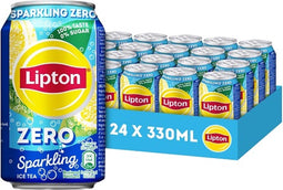 Lipton Ice tea Sparkling Zero 24 blikjes x 33 cl