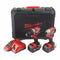 Milwaukee M18 CBLPP2A-402C 18V accu combiset (klopboor-/schroefmachine M18 CBLPD-0) & (Slagschroeven
