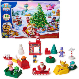 PAW Patrol - Adventskalender - 24 verrassingsfiguurtjes