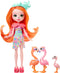 Enchantimals Sunshine Island En Een Minipoppetje Van De Flamingo-familie Roze