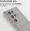 imoshion Hoesje - Geschikt voor Samsung Galaxy S24 Ultra - EasyGrip Backcover - Grijs