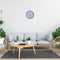 Wandklok 30cm - Stil - Zwart - Papier & Bioplastic - nXt 'Eco'
