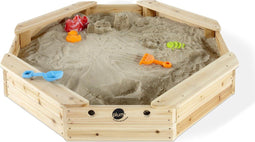 Plum Treasure Beach - Houten zandbak - 116 x 116 cm - Bruin