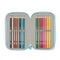 Driedubbele Pennenzak Furby Blauw 12,5 x 19,5 x 5,5 cm 37 Onderdelen