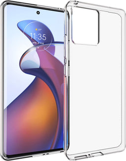 Accezz Hoesje Geschikt voor Motorola Edge 30 Fusion Hoesje Siliconen - Accezz Clear Backcover - Transparant