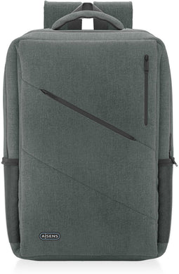 AISENS ASBG-BP085-GR laptoptas 39,6 cm (15.6") Rugzak Grijs