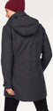 Jack Wolfskin Madison Avenue - Outdoorjas Dames - Waterdicht en ademend - Phantom - Maat XL
