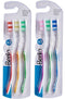 Tandenborstel Geel Blauw Rood Groen (12 Stuks)