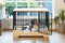 Designed by Lotte Quirine - Hondenbench - Verhoogde instap - Zwart - XL - 112x73x85 cm