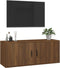 vidaXL - Tv-wandmeubel - 100x34,5x40 - cm - bruin - eikenkleur