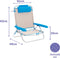 Vouwbare Stoel Marbueno Blauw Beige 61 x 82 x 68 cm