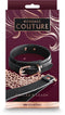 Bondageset Bondage Couture Collar Leash Zwart