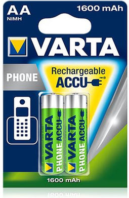T399 Varta Battery AA Dect Phones 1600 mAh actie pakket 9+1 gratis