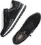 Gabor 96.438 - Lage Sneakers - Suède met krokodillenprint - Zwart - Maat 39