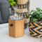 Garden Impressions Bilboa gaslantaarn hexagon - teak look