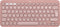 Logitech Pebble Keys 2 K380s - Draadloos Toetsenbord - Bluetooth - Tonal Rose