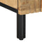 vidaXL - Nachtkastjes - 2 - st - 40x33x46 - cm - massief - mangohout - bruin