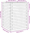 vidaXL - Plantenbak - 50x50x68,5 - cm - massief - grenenhout - wasbruin