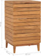 vidaXL - Wasmand - 30x30x45 - cm - massief - teakhout