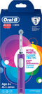 Oral-B JUNIOR 6+ - Tandenborstel - 2 min. timer 30 sec. timer - Paars