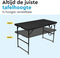 BRASQ Inklapbare Vouwtafel Zwart - 120x60x74cm - Campingtafel - Klaptafel - Inklapbaar -