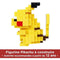Figuur van baksteen - BANDAI - NANOBLOCK - Pokémon - Pikachu Deluxe