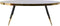 Bijzettafel DKD Home Decor Kristal Staal (110 x 50 x 41,5 cm)