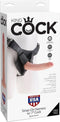 Pipedream King Cock Strap on Harnas met Realistische Dildo - 17,8 cm - beige