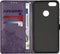 Hoesje Met Pasjeshouder Geschikt voor Motorola Moto E6 Play - Mandala Bookcase - Paars