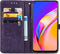 iMoshion Hoesje Geschikt voor Oppo A94 (5G) Hoesje Met Pasjeshouder - iMoshion Mandala Bookcase - Paars
