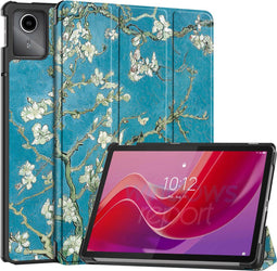 imoshion Tablet Hoes - Geschikt voor Lenovo Tab M11 - Design Trifold Bookcase - Green Plant