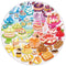 Ravensburger Round puzzle Circle of colors Desserts pastries - Legpuzzel - 500 stukjes