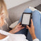 imoshion E-reader Hoesje - Geschikt voor Kobo Aura H2O - Vegan Leather Bookcase - Zwart