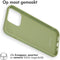 iMoshion Hoesje Geschikt voor iPhone 14 Pro Max Hoesje Siliconen - iMoshion Color Backcover - groen