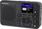 UNIVERSUM IR 200-21 Zakradio met internetradio Internet Bluetooth, SD, WiFi, Internetradio Oplaadbaar Zwart