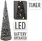 Kerstverlichting Kegel - groen - LED - lamp - groen - 60 cm