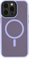 Mobiparts iPhone 15 Pro Max - Hardcover - MagSafe Compatible met Corner Protection - Paars