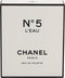 Chanel N°5 L'Eau - 3 x 20 ml - eau de toilette recharge purse spray - tasspray