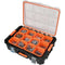 Organizer case - TOOD - 12 uitneembare compartimenten - Transparant deksel - 53x37x13 cm
