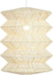 Plafondlamp DKD Home Decor Lichtbruin Ijzer 50 W 40 x 40 x 54 cm