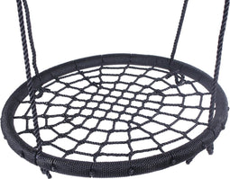 B-Play Nestschommel Zwart Ø100 cm PP touwen